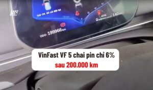 VinFast VF 5 chạy 200.000 km sau chỉ hơn 1 năm