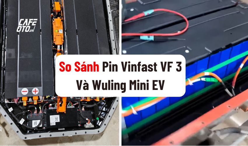 So sánh pin VinFast VF 3 và Wuling Mini EV
